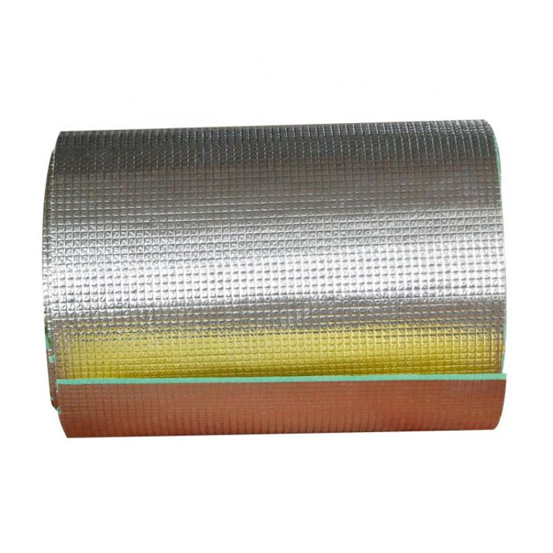 Foam Adhesive Fireproof Insulation With Aluminum Foil Backed XPE - PAIDU